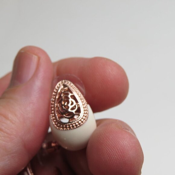 Ivory Clip Earrings - Etsy 14k Ivory clip post Earring